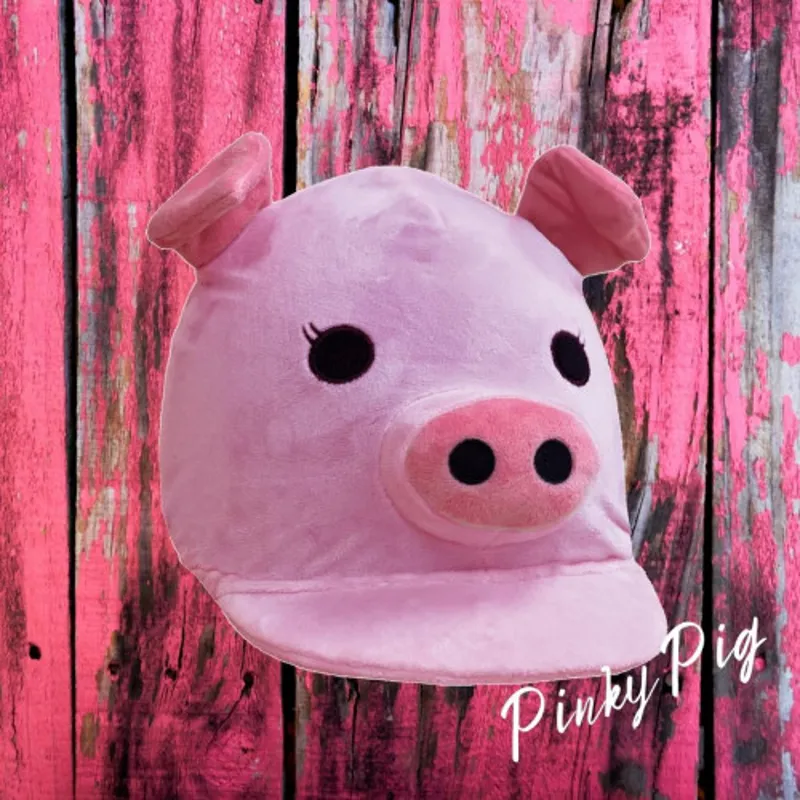 Equetech Pinky Pig Hat Silk